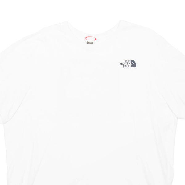 THE NORTH FACE Mens T-Shirt White XL Online