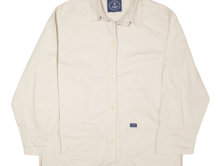 TRESORS Mens Chore Jacket Cream M Online Hot Sale