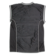 STARTER Mens Jersey Black Sleeveless USA V-Neck Nylon M Online Sale