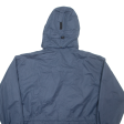 DICKIES Mens Coat Blue Hooded 2XL Cheap