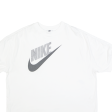 NIKE Womens T-Shirt White M on Sale