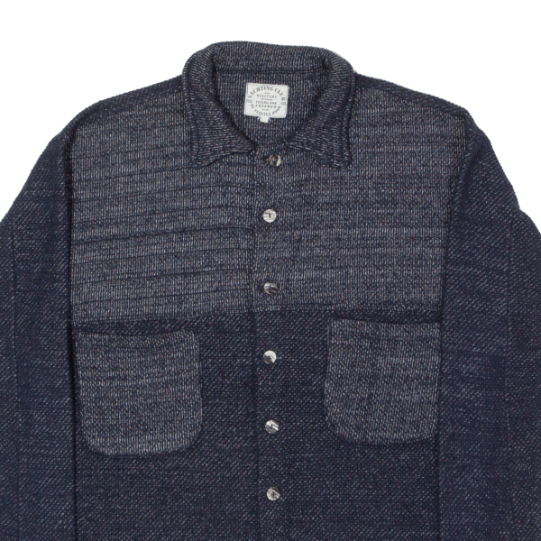 YACHTING CLUB Mens Chore Jacket Blue Wool M Online now