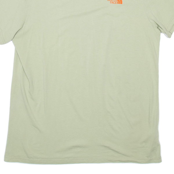 THE NORTH FACE Mens T-Shirt Green XL Sale