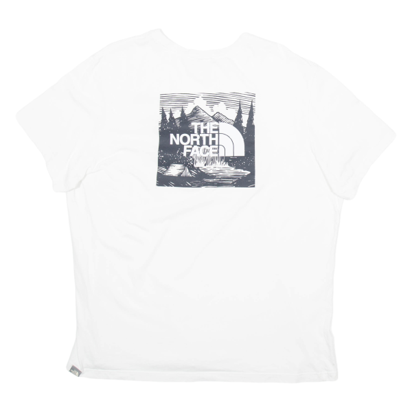 THE NORTH FACE Mens T-Shirt White XL Online