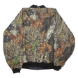 CABELA S Reversible Outdoor Gear Tree Print Mens Bomber Jacket Green 3XL Online