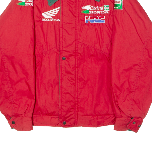 HONDA Castrol Racing Mens Jacket Red 90s M Online now