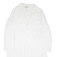 CLINIC DRESS Mens Workwear Coat White Twill XL Online Hot Sale