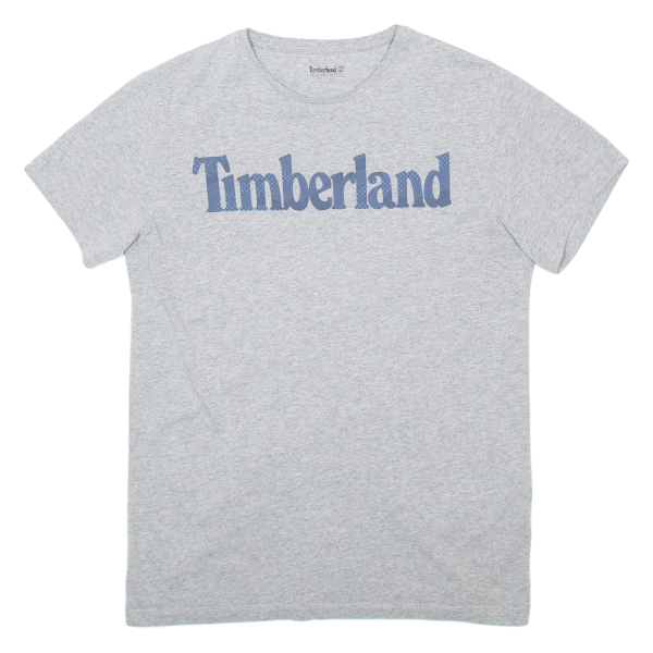 TIMBERLAND SLIM FIT Mens T-Shirt Grey S For Cheap