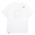 THE NORTH FACE Mens T-Shirt White L Cheap