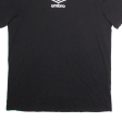 UMBRO Mens T-Shirt Black Cashmere XL Supply