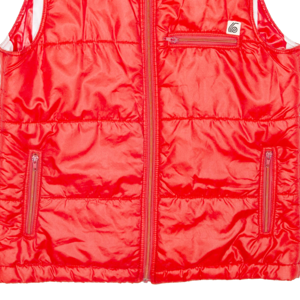 TOPER Reversible Mens Puffer Gilet Red M Online