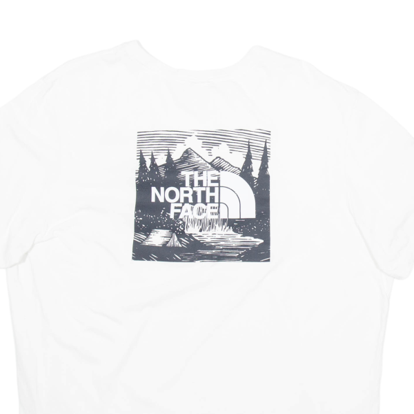 THE NORTH FACE Mens T-Shirt White XL Online