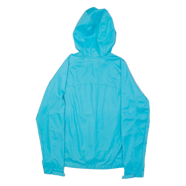 MAMMUT Mens Shell Jacket Blue Hooded S Fashion