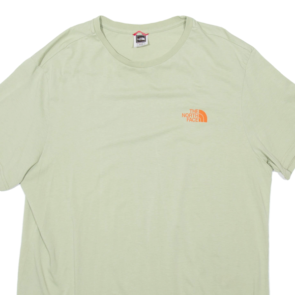 THE NORTH FACE Mens T-Shirt Green XL Sale