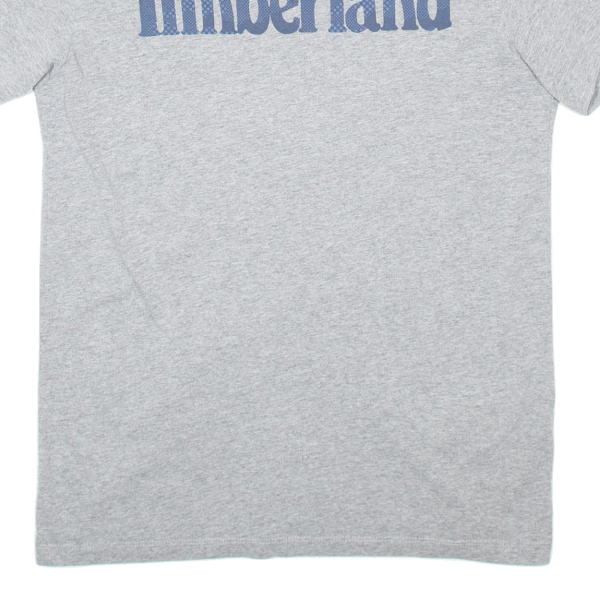 TIMBERLAND SLIM FIT Mens T-Shirt Grey S For Cheap