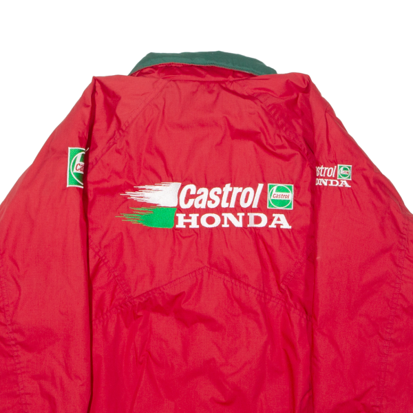 HONDA Castrol Racing Mens Jacket Red 90s M Online now