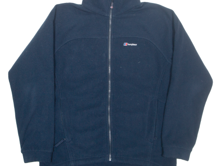 BERGHAUS Womens Fleece Jacket Blue UK 14 Sale