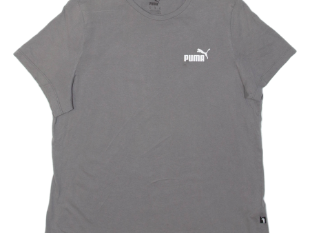 PUMA Girls T-Shirt Grey XL Online Sale