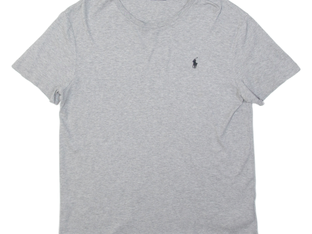 POLO RALPH LAUREN Womens T-Shirt Grey M Fashion