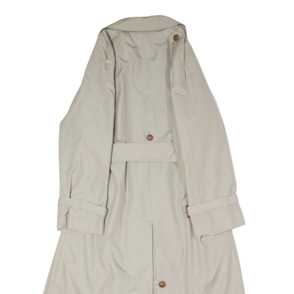 ENSIGN Womens Trench Coat Grey 90s UK 10 For Sale