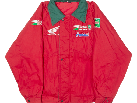 HONDA Castrol Racing Mens Jacket Red 90s M Online now