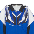 JAKO Volley Wikon Mens Track Jacket Blue 90s Crazy Pattern 2XL Fashion