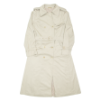 Womens Trench Coat Beige S Online now