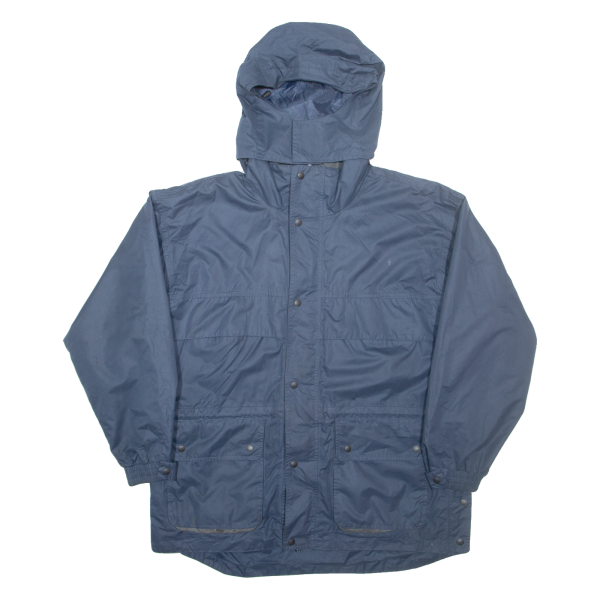 DICKIES Mens Coat Blue Hooded 2XL Cheap