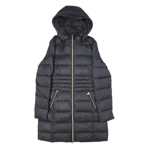 GUESS Womens Puffer Coat Black UK 4 For Cheap