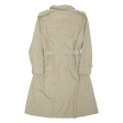 TELEMAC Belted Womens Trench Coat Beige UK 16 Discount