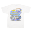 SPEEDWAY MOTORSPORTS Charlotte Lowe s Mens T-Shirt White L For Discount