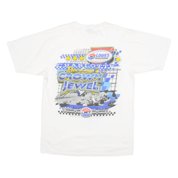 SPEEDWAY MOTORSPORTS Charlotte Lowe s Mens T-Shirt White L For Discount