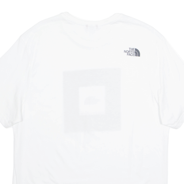 THE NORTH FACE Mens T-Shirt White L Cheap