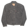 LEVI S Womens Denim Jacket Grey XS Online Sale