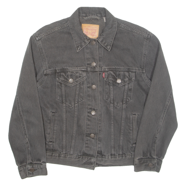 LEVI S Womens Denim Jacket Grey XS Online Sale