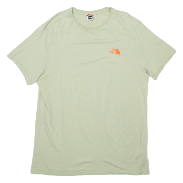 THE NORTH FACE Mens T-Shirt Green XL Sale