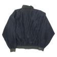 Mens Bomber Jacket Blue Silk 90s M Online Sale