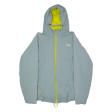 THE NORTH FACE Mens Jacket Grey Nylon Hooded XL Sale