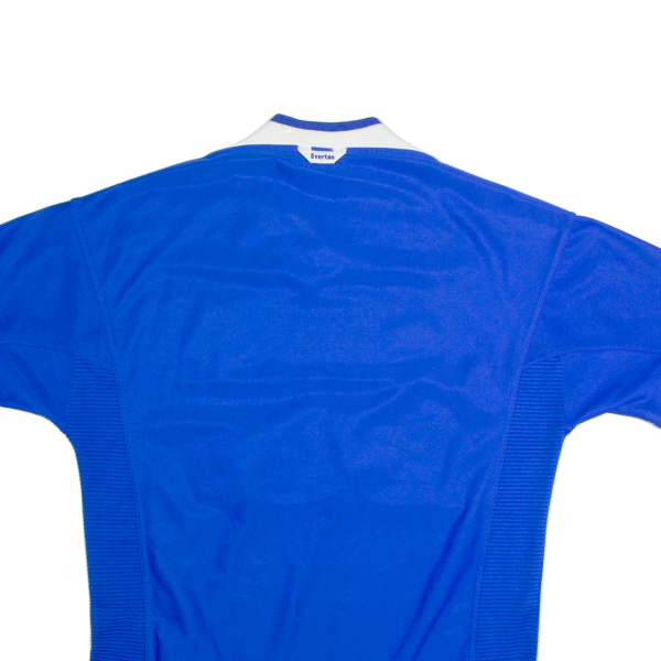 UMBRO Everton Mens Football Shirt T-Shirt Blue V-Neck M Fashion