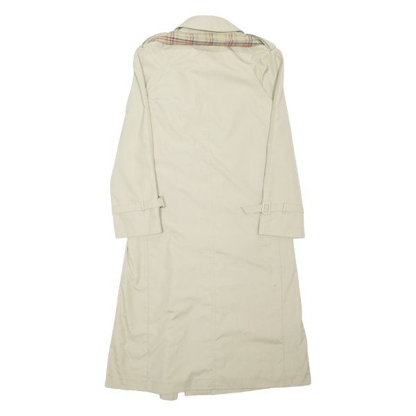 TELEMAC Womens Trench Coat Beige UK 10 For Discount