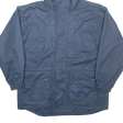 DICKIES Mens Coat Blue Hooded 2XL Cheap