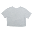 VANS Cropped Womens T-Shirt Grey S Sale