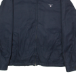 GANT Windcheater Mens Lined Jacket Blue Twill XL Online Sale