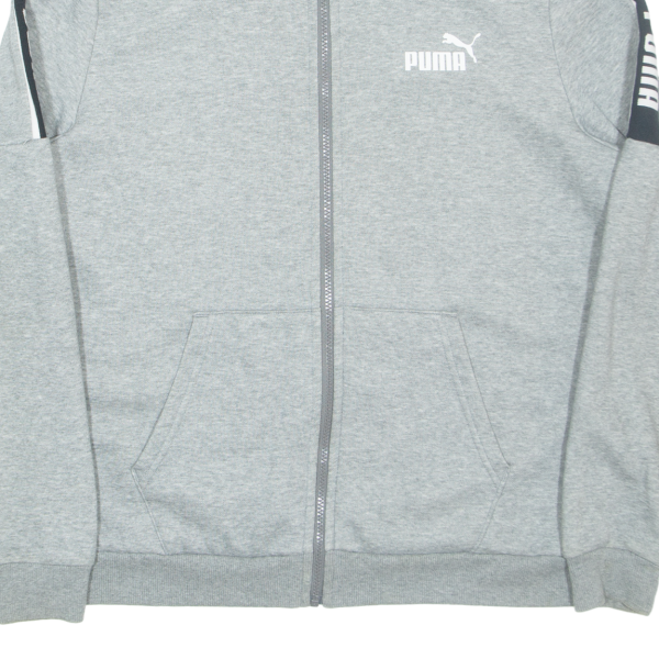 PUMA Mens Jacket Grey M Online now