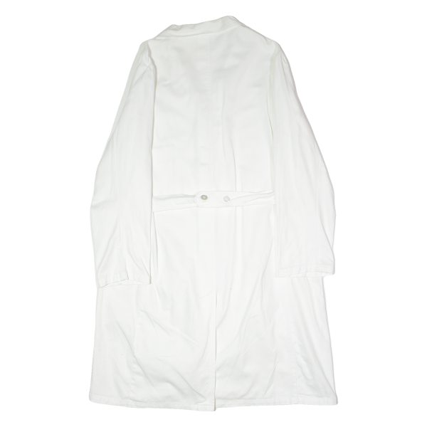 CLINIC DRESS Mens Workwear Coat White Twill XL Online Hot Sale