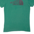 THE NORTH FACE Mens T-Shirt Green XS Fashion