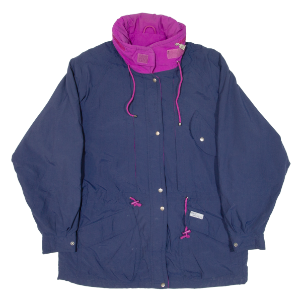 SCHOFFEL Gore-Tex Womens Rain Jacket Blue 90s Hooded M Supply