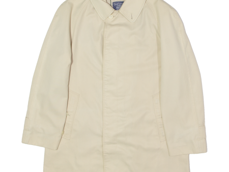 BURBERRY Mens Trench Coat Beige 90s S Cheap