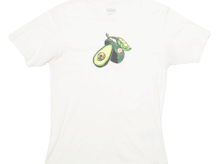 VANS AVOCADO Mens T-Shirt Cream S Online