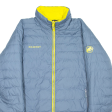 MAMMUT Reversible Mens Puffer Jacket Blue M Fashion